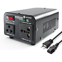 Amazon.co.jp: LVYUAN 変圧器 550VA 500W 海外国内両用型変圧器 アップ